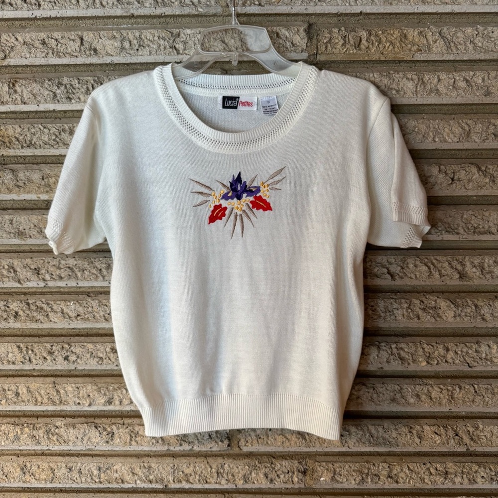 vintage knit top